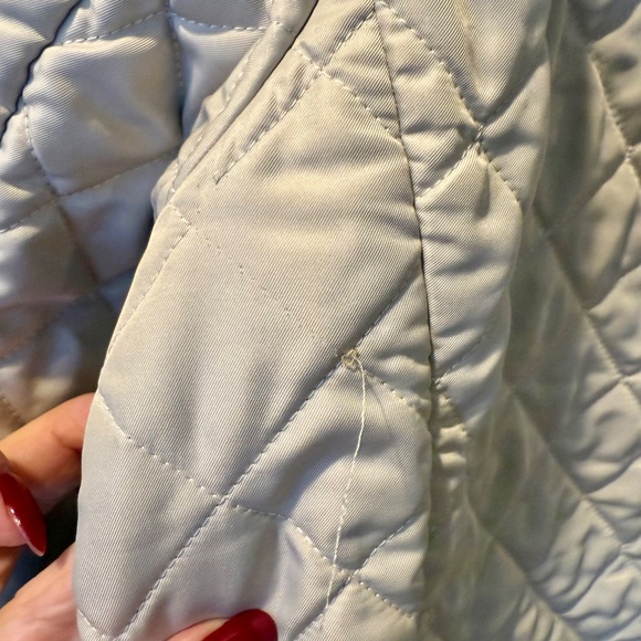Burberry Cream Quilted Jacket - Picture 10 of 14